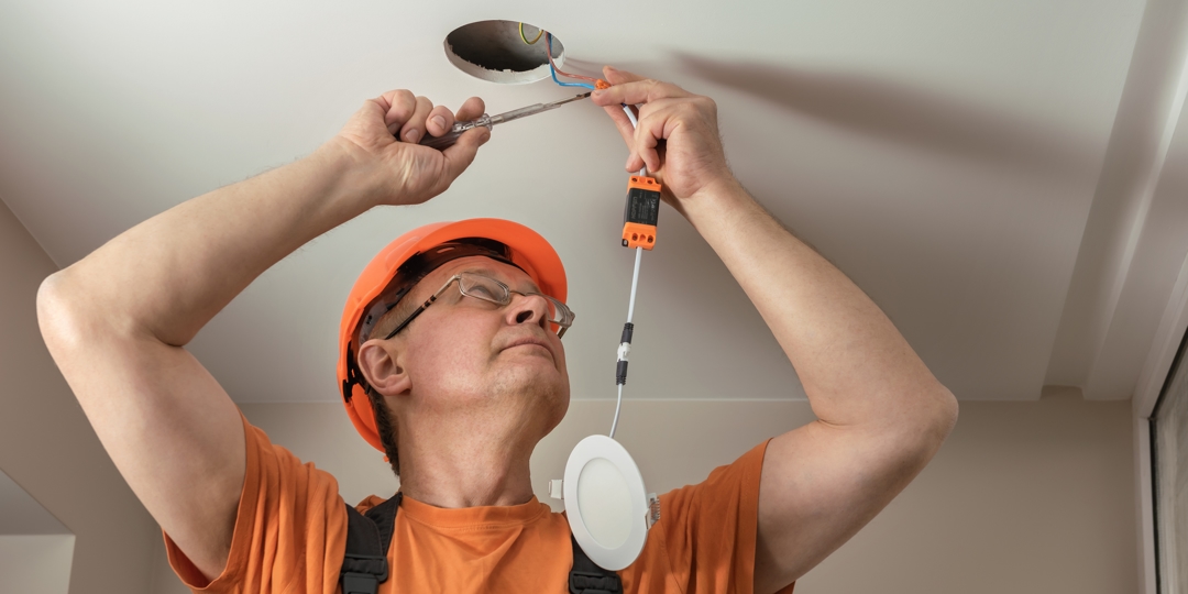 electrician working