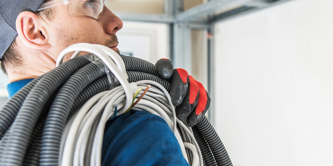 electrician working