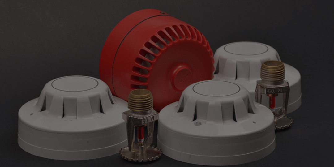 An image of smoke and carbon monoxide detectors