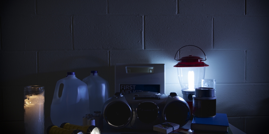 Supplies for power outage