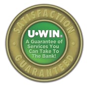UWIN satisfaction guarantee badge