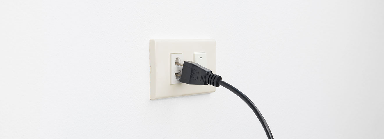 Electrical Plugs Fall Out of the Outlet