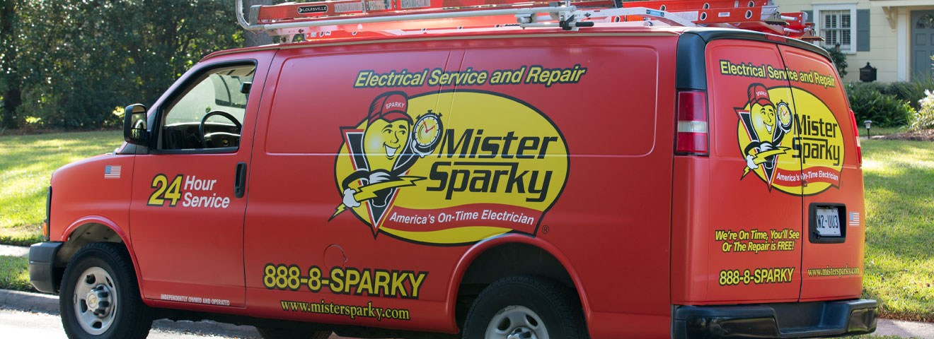 Mister Sparky Service Van