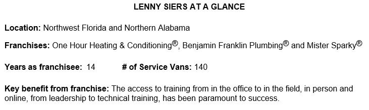 Lenny Siers at a glance